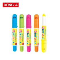DONG-A [DONG-A]동아 고체 형광펜 단품, 단품 (1개입), 형광노랑
