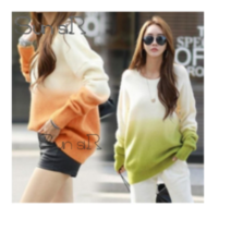 Sun siR GRSOEZO컬러그라데이션 앙고라터치 니트 NK01 T 93 빅사이즈