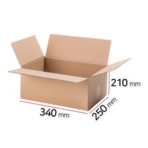 택배 상자 주문 제작 구매 대형 소형 우체국 3호 쇼핑몰 무지 종이 공 박스(1박스/65장)