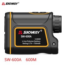 레이저 7배율 골프 거리 측정기 Sndway Rangefinder for Hunting, 본상품, SW-600A 600M