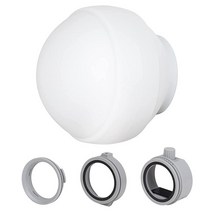 Godox AK-R11 돔 디퓨저 Godox V1 라운드 헤드 플래시 Godox AD100Pro / AD200 Pro / AD200 / H200R, ML-CD15 Dome Diffuser