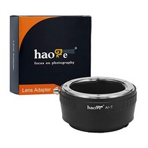 Haoge 수동 렌즈 마운트 어댑터 니콘 니코 Nikon Nikkor F AI AIS D 렌즈에서