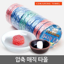 온판 압축 매직 타올 행주