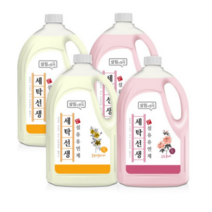 아토세이프 세탁선생 섬유유연제 블루밍플라워향 2.5L x 2p + 섬유유연제 로즈부케향 2.5L x 2p, 1세트
