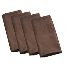 바리스타 시험용 린넨 키친크로스, 브라운, 16개
