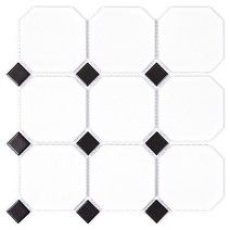 [레그노] GO BOARD WHITE BLACK 95+25 모자이크타일, GO-02