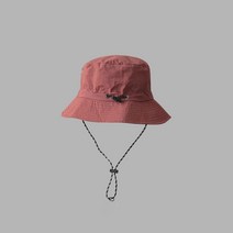 룩앳걸 등산 벙거지 낚시 버킷햇 사파리모자 남녀공용 7 color, 딥핑크