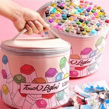 애니메이션 미술 드로잉 스케치 마커펜 세트, 204색