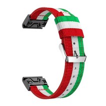 Garmin 가민 시계 호환 피닉스 5 22mm 나토 워치 밴드 나일론 스트랩 스포츠 시계줄
