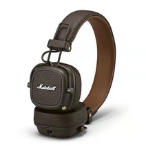 무선 헤드폰 헤드셋 게이밍 운동 블루투스 Marshall-MAJOR III 오버이어 무선, 02 brown