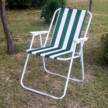 스트라이프 감성 체어 야외용 접의식 피크닉 의자 캠핑 차박 정원 테라스 야외 용품