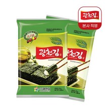 광천김 [광천김] 본사직배송 올리브유 녹차 재래전장김 25g x 10봉, 단품