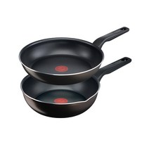 테팔 NEW 차세대 냄비 + 후라이팬 티타늄 스테인리스, 엑스엘 인텐스팬 (팬 28cm + 멀티팬 26cm)