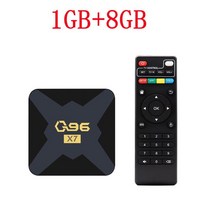 TV 셋톱박스 안드로이드셋탑박스 OTT셋톱박스 Q96 X7 박스 2023 스마트, 1.Eu 플러그 - 1GB 8GB