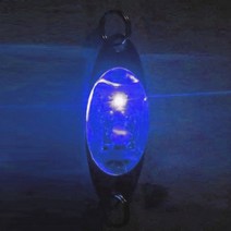 집어등 고출력 야간 수중 낚시 라이트 휴대용 미끼 플래시 램프 LED 1개 오징어 물고기 조명 심해 눈 모양, blue