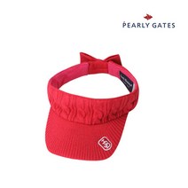 파리게이츠 골프 pearlygatesgolf여성 헌팅캡 리본 포인트_P52184CPJ51_PK, FREE, 핑크