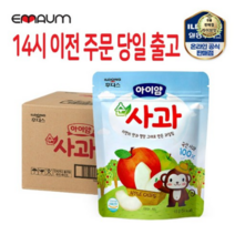 일동후디스 아이얌 동결건조 과일칩 순사과, 900개, 15g