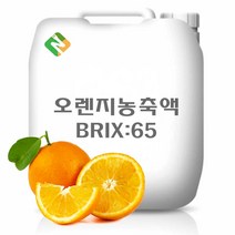 오렌지농축액 20kg, 단품