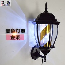 미용실 LED 간판` 창업 싸인볼 사인볼 인테리어 조명 헤어샵 이발소, 단일사이즈, 블랙갓 골드바