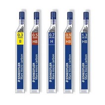 STAEDTLER 스테들러 마스 마이크로 카본 250 샤프심, 0.5-B