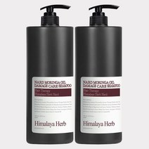 [2개입] 부케가르니 나드 모링가 오일 데미지 케어 샴푸/트리트먼트 1500ml, 샴푸 1 + 트리트먼트 1