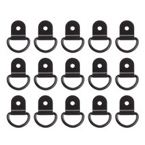 트레일러커넥터 보트 자동차 트레일러에 대 한 20Pcs 타이 다운 D링 앵커 링 달아서 후크, 한개옵션0