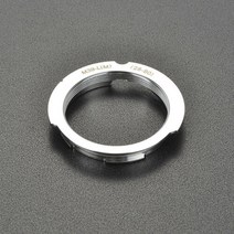 라이카 M LM M9 M8 M7 M6 M5 M4 M3 MP M240 황동 어댑터 및 캡 렌즈 L39 28-90mm 50-75mm 35-135mm LTM LSM 39mm, [02] 50-75mm