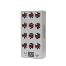 반달마켓 피부재싱기 노화 방지 45W 660nm 적색광 치료 LED 850nm 적외선 조명 피부 통증 완화 스위치 켜기, 01 RTL12-C Silver_02 미국