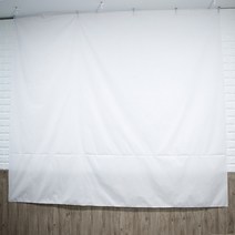 흰색 대형원단 배경 가림천 무대막 WM70006 / 휘장천 제작, 3. 300cm X 300cm