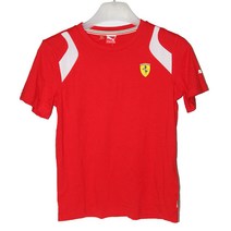 푸마 영유아용 페라리 라운드 반팔티셔츠 FERRARI FAN WEAR 761477-02 티셔츠