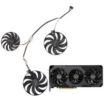 그래픽 비디오 카드 냉각 팬 As Radeon RX 5700 XT 8GB TUF X3 EVO OC 5600 교체, 01 B