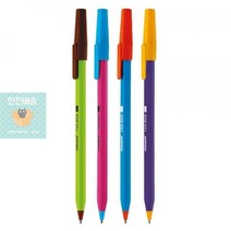 볼펜_비비드_153스틱_[모나미]_코랄_0.7mm 151E, 상세페이지 참조