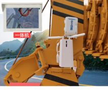 크레인 붐대 무선 카메라 모니터 타워크레인 기중기, 리얼 초고화질 바디 머신암 헤드라이트