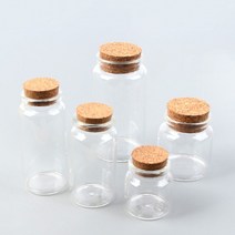 코르크유리병 밀폐 보관 코르크마개 유리공병, 사이즈, 47x90mm