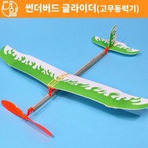 자체브랜드 썬더버드 글라이더(고무동력기)