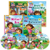 DVD 도라 더 익스플로러 5집 4종세트 DORA THE EXPLORER, 없음