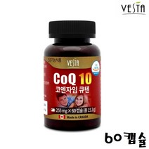 코엔자임Q10 코큐텐 임신준비 항산화 여성 엄마영양제 대두래시틴 캐나다산 60캡슐