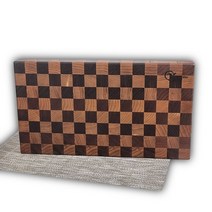 우드리아 나무도마 엔드그레인 캠핑 플레이팅 원목, M