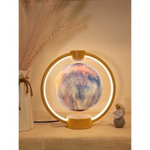 보름달 자기부상 달무드등 특이한 조명 터치등 LED, A모델