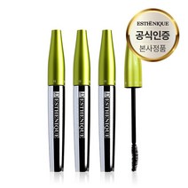 에스테니끄 노 리무버 볼륨 컬링 롱래쉬 번짐없는 마스카라, 8ml, 3개