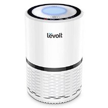 LEVOIT 알레르기 환자를 위한 공기청정기 먼지 연기 꽃가루 99.9프로 차단 흡연실, LV-H32 공기 청정기 화이트