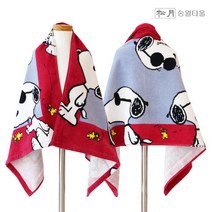 송월타올 스누피 조이 비치타올50 1장 (50x100cm), 네이비, 1개