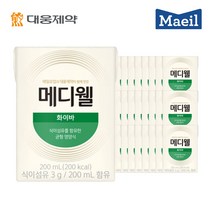 엠디웰 화이바(팩) 200ml 환자영양식/뉴트리웰/24팩, 195ml, 24팩