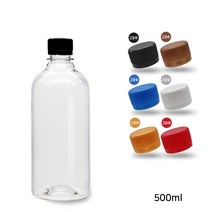 PET 더치커피병 N 500ml 기본캡-2개입 음료 페트용기, 더치커피병 N 500ml 기본캡-2개입-일반생수캡