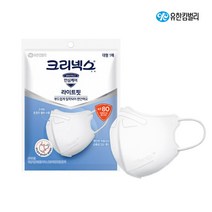 크리넥스 데일리 입체형 KF80 황사마스크 대형, 60매