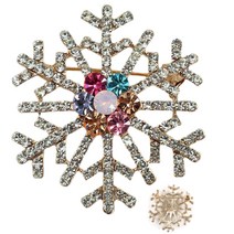 크리스마스 브로치 뱃지 배지 배찌 뺏지 브롯치 눈꽃 파티용품 벳지 패션브로치