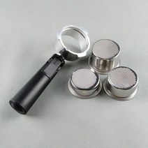 Donlim-51mm 커피 기계 바텀리스 핸들 포터필터 전문 메이커, 01 Handle and 3 Baskets