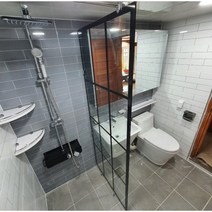 부산 욕실리모델링 대림바스/이누스 부산전지역, 기본 리모델링, 브론즈 파티션