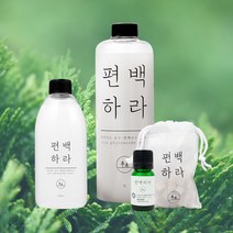 편백하라 피톤치드 편백수 500ml + 1L + 편백오일 10ml + 편백큐브 50g, 500ml + 1000ml + 10ml 편백오일+큐브