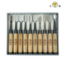천비 조각도(10p다가네형) 우드카빙 조각칼 환도, 단품